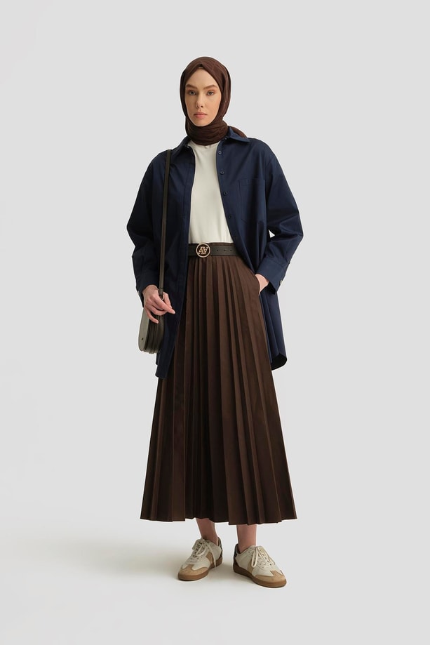 Armine Varak Baskılı Tunik 25Y4601 Lacivert