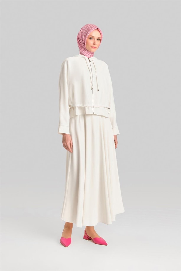 Armine Fileli Takım ORT6400 Ekru