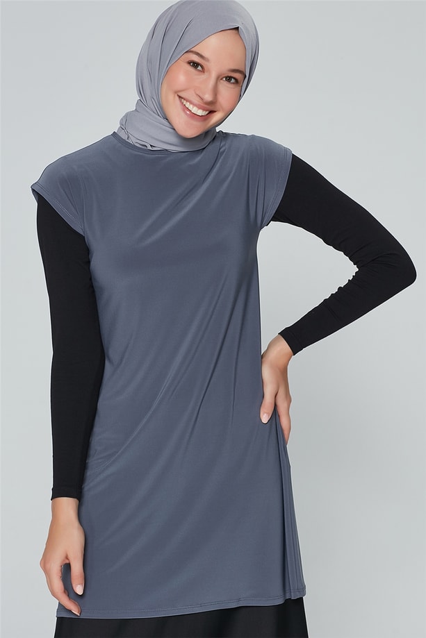 Armine Kolsuz Tunik 00Oa8002 Gri