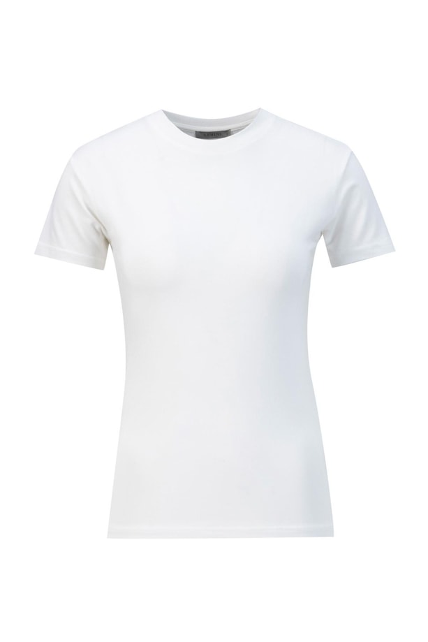 Armine Kısa Kollu Sıfır Yaka Badi ORTD9040 Beyaz