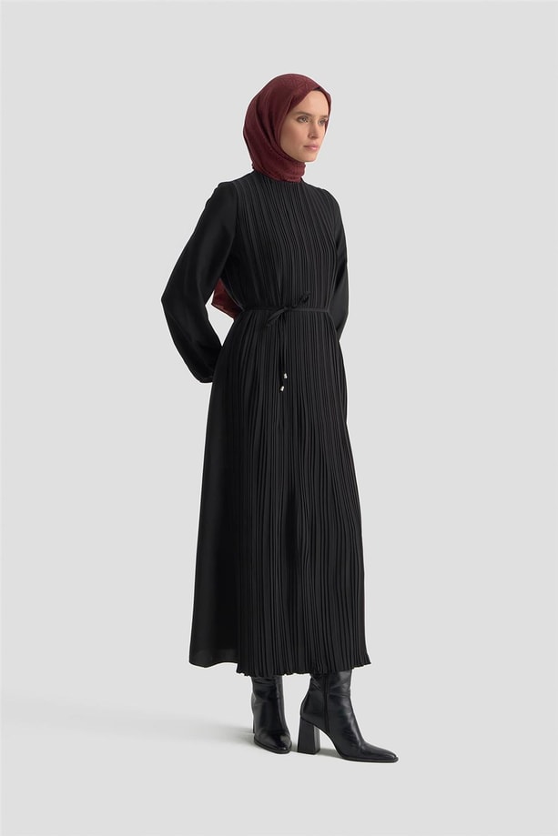 Armine Elbise ORTD9435-1 Siyah