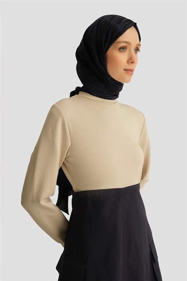 Armine Elbise ORTD9437 Lacivert