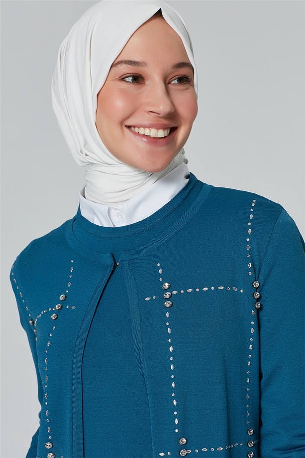 Armine İkili Takım 8K1155 Petrol