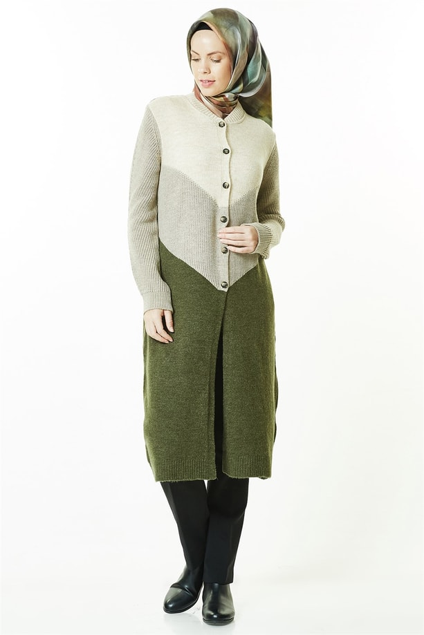 Armine Hırka 18Ka2012 Haki