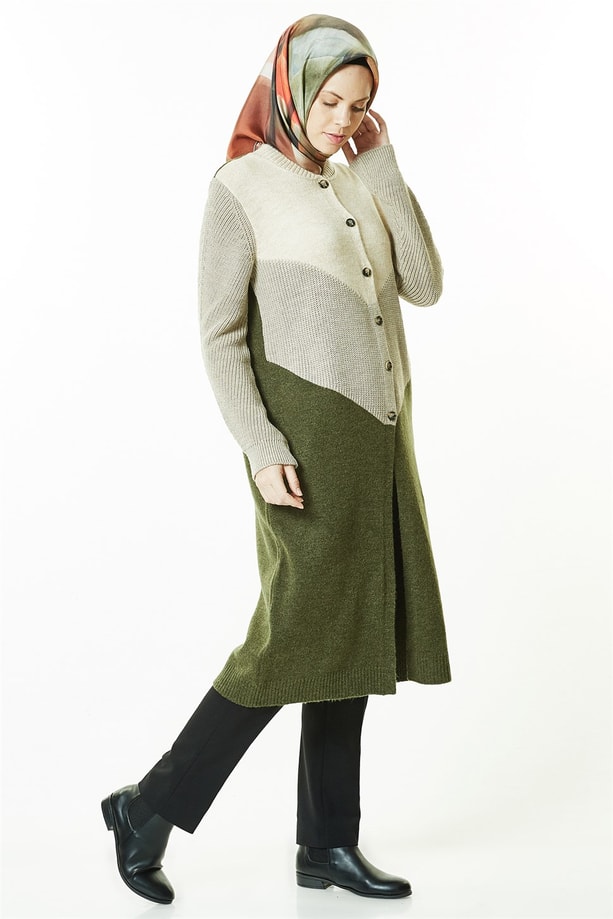 Armine Hırka 18Ka2012 Haki
