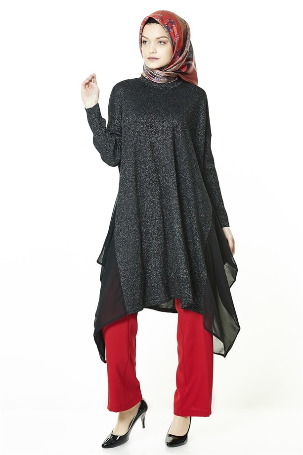 Armine Tunik 18Ka2031 Siyah