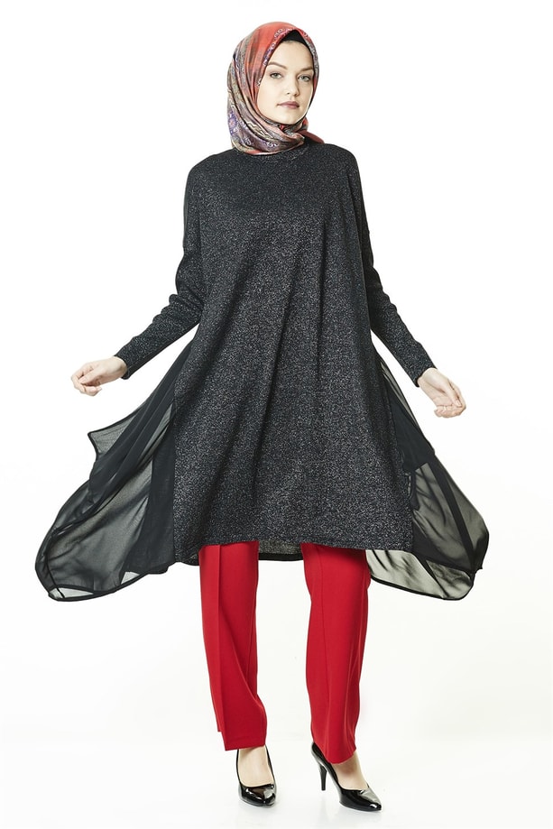Armine Tunik 18Ka2031 Siyah