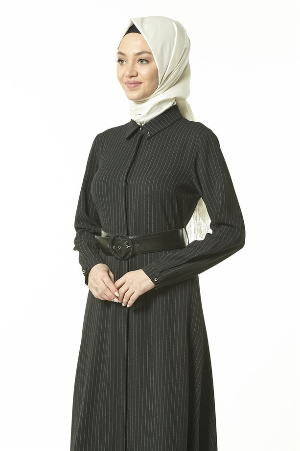 Armine Elbise 18Ka9608 Siyah