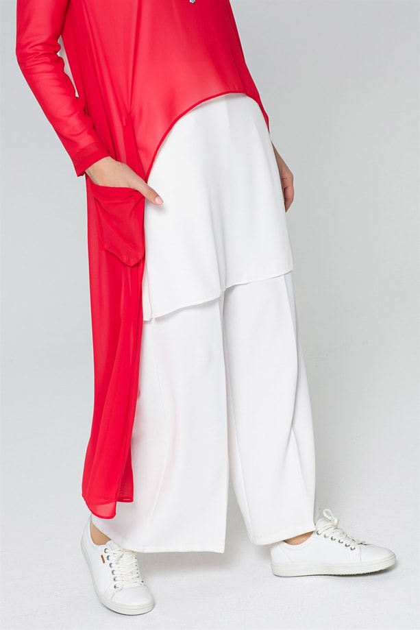 Belli Tunik 18Ya0456 Kırmızı