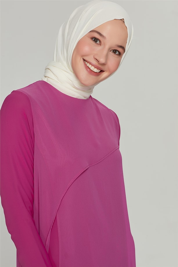 Belli Tunik 18Ya0468 Fuşya