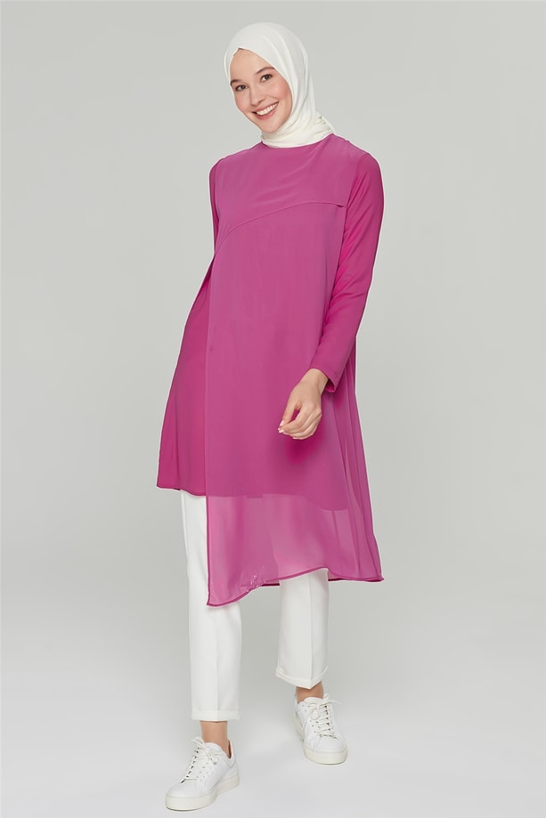 Belli Tunik 18Ya0468 Fuşya