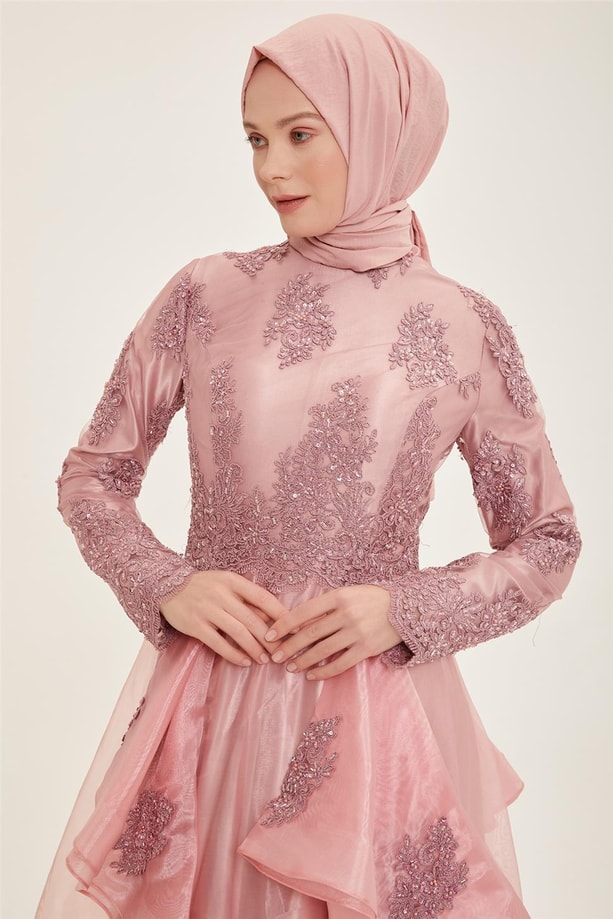 Armine Abiye 18Ya1073 Gülkurusu