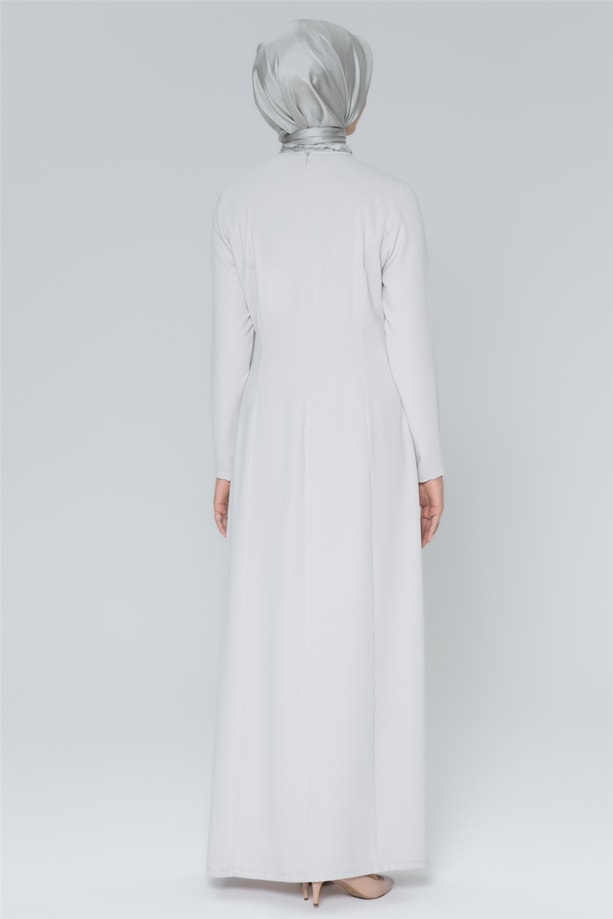 Armine Elbise 18Ya9566 Gri