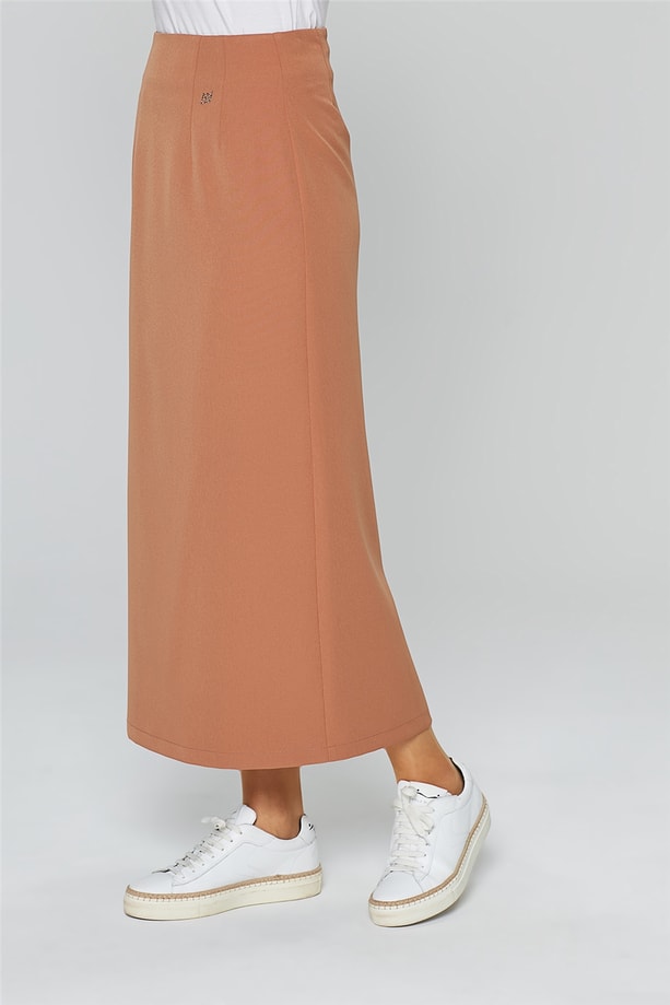 Armine Basic Uzun Etek 20Ka1003 Camel