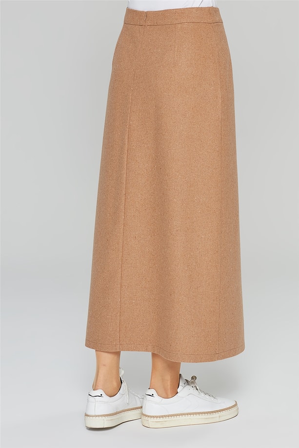 Armine Solda Cepli Etek 20Ka1011 Camel