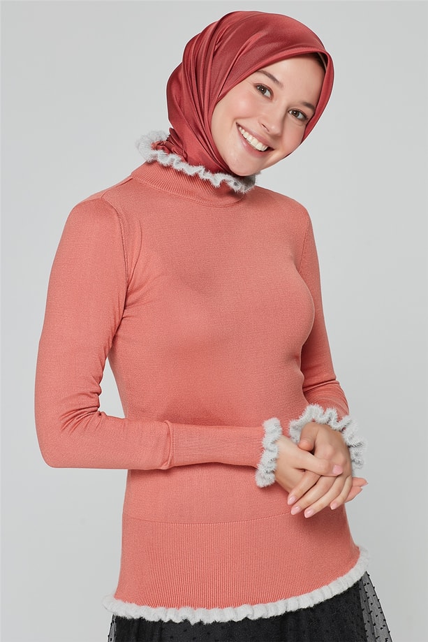 Armine Triko Bluz 20Ka2004 Somon