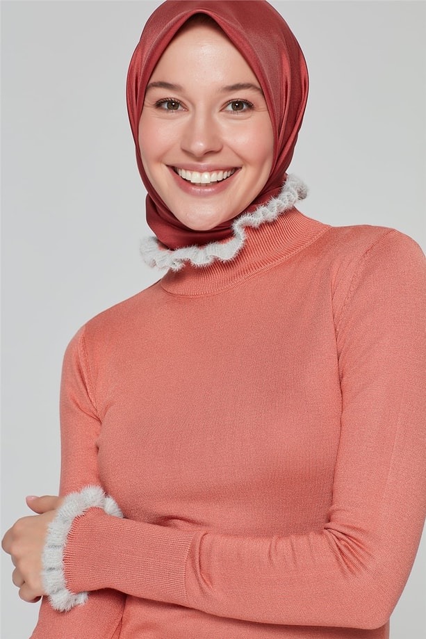 Armine Triko Bluz 20Ka2004 Somon