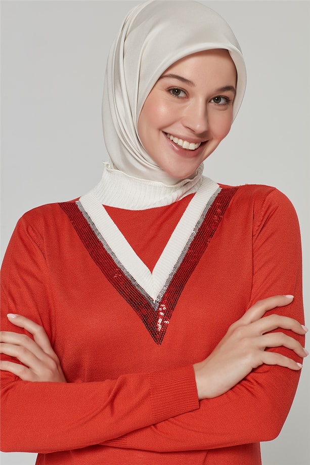 Armine Triko Tunik 20Ka2006 Narçiçeği