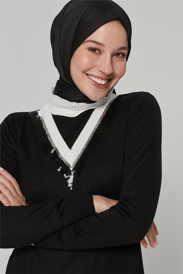 Armine Triko Tunik 20Ka2006 Siyah