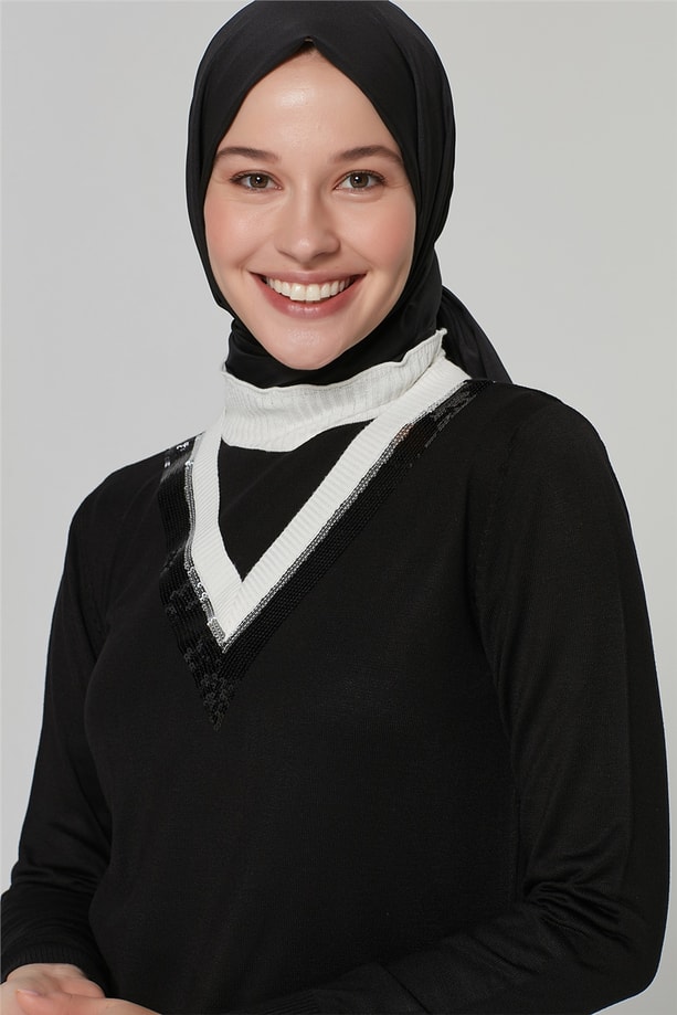 Armine Triko Tunik 20Ka2006 Siyah