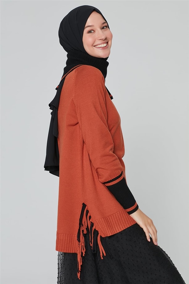 Armine Triko Tunik 20Ka2010 Kiremit