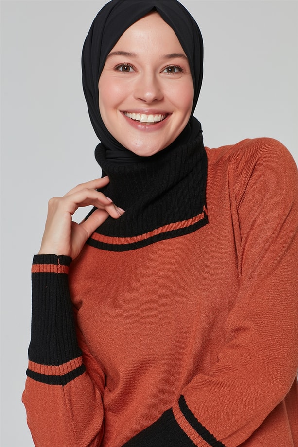 Armine Triko Tunik 20Ka2010 Kiremit