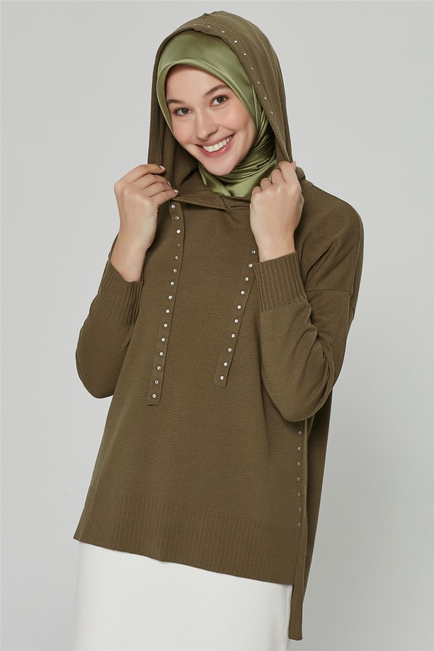 Armine Triko Tunik 20Ka2011 Haki