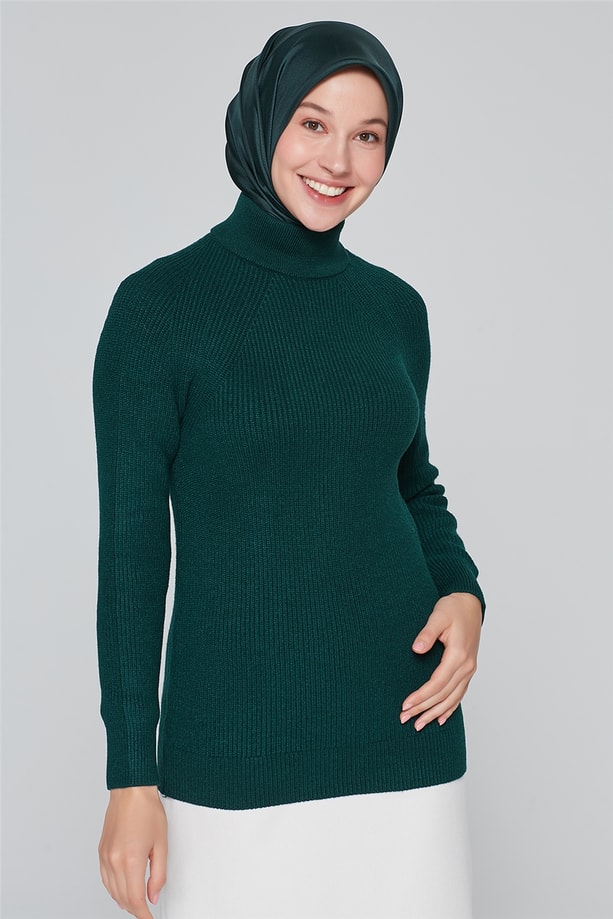 Armine Triko Bluz 20Ka2013 Yeşil