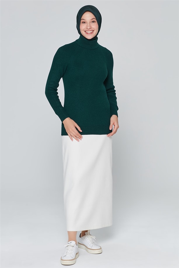 Armine Triko Bluz 20Ka2013 Yeşil