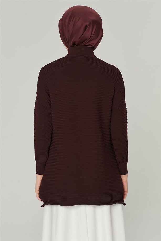 Armine Triko Tunik 20Ka2016 Bordo