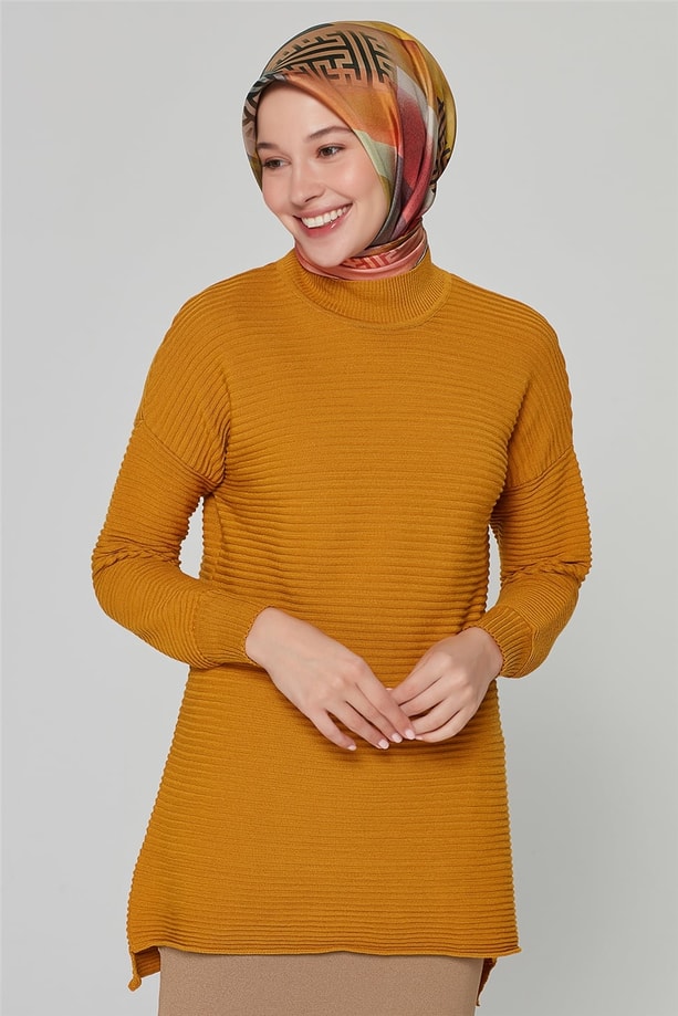 Armine Triko Tunik 20Ka2016 Safran