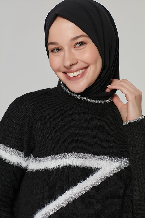 Armine Triko Tunik 20KA2017 Siyah