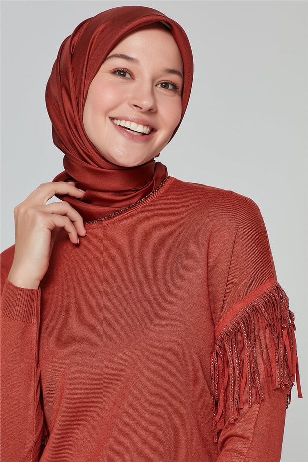 Armine Triko Tunik 20Ka2018 Kiremit