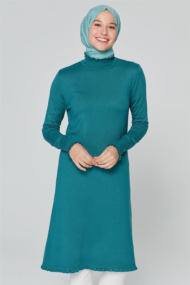 Armine Triko Tunik 20Ka2029 Petrol