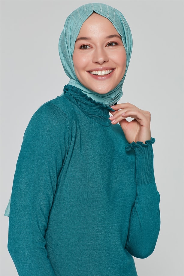 Armine Triko Tunik 20Ka2029 Petrol