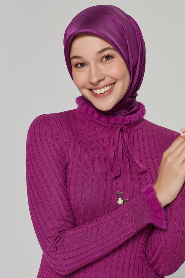 Armine Bluz 20KA2033 Erguvan