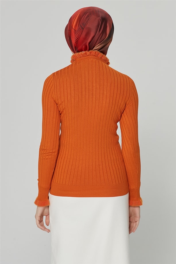Armine Bluz 20KA2033 Yanık Oranj