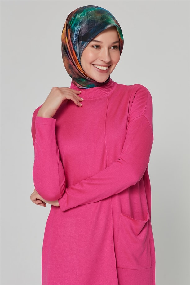 Armine Tunik 20KA2034 Fuşya