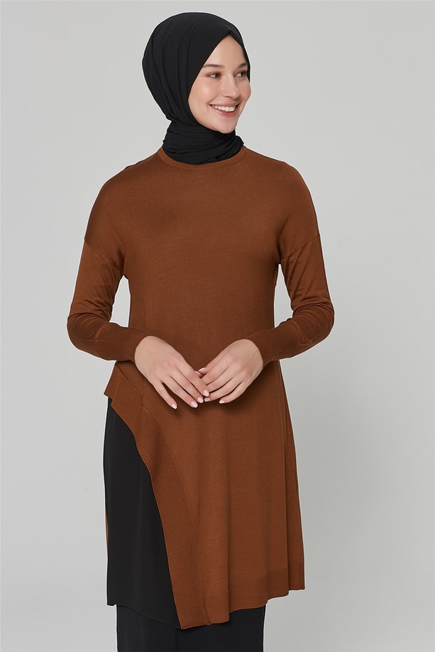 Armine Tunik 20KA2035 Karamel