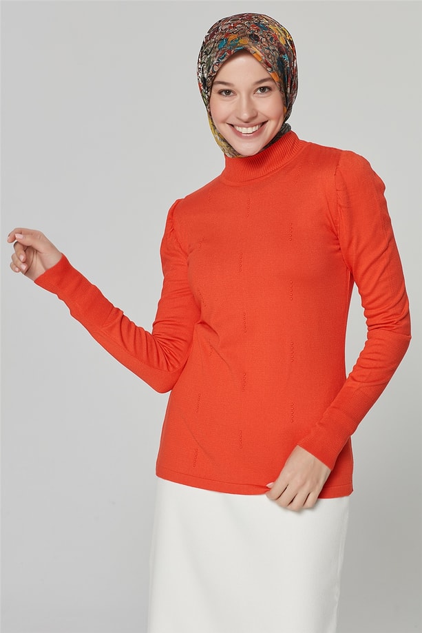 Armine Bluz 20KA2038 Kırmızı