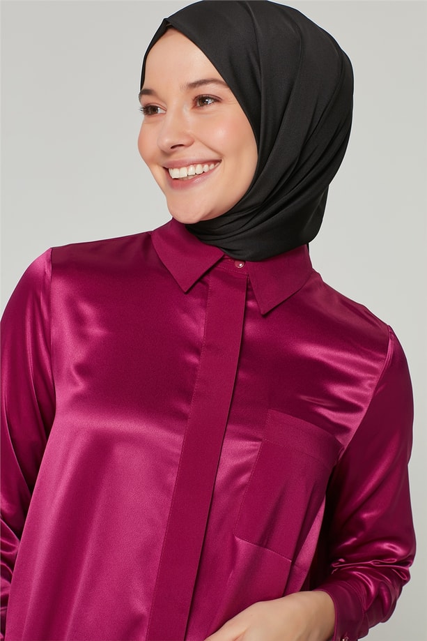 Armine Gömlek 20Ka3925 Erguvan