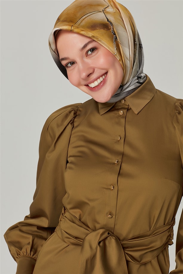 20K3931 Armine Gömlek Haki