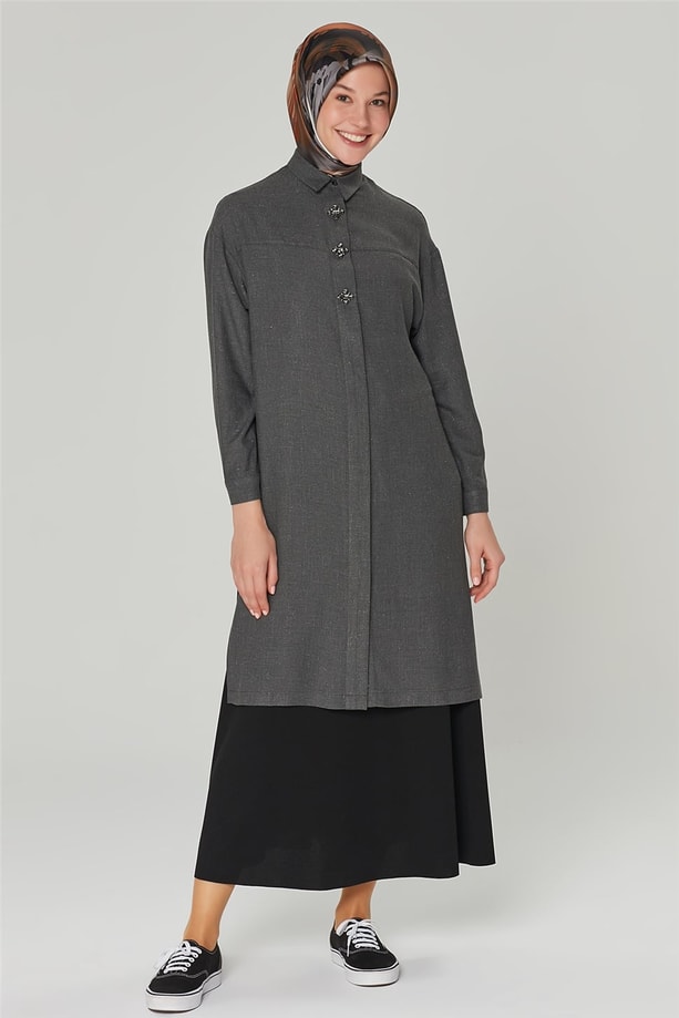 Armine Tunik 20KA4316 Gri