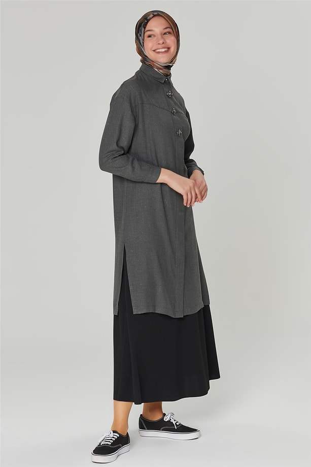 Armine Tunik 20KA4316 Gri