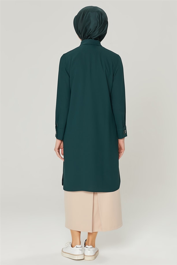 Armine Tunik 20K4334 Zümrüt