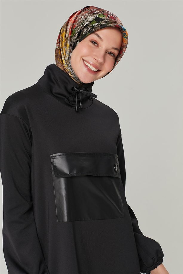 Armine Spor Tunik 20K4338 Siyah