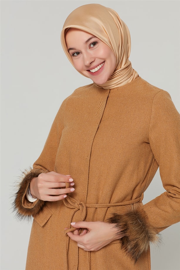 Armine Hırka 20KA5308 Camel