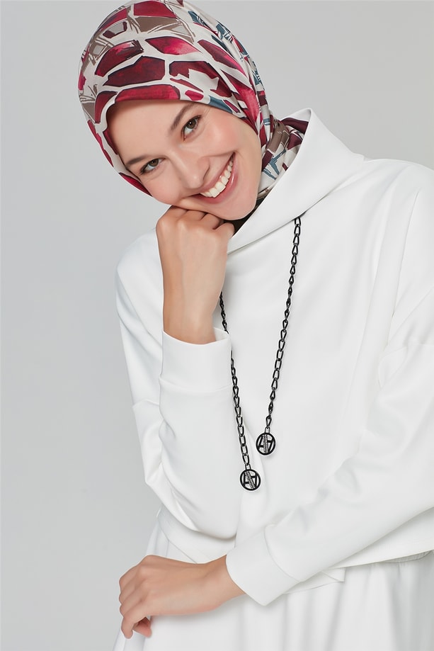 Armine Degaje Yaka Takım 20Ka6228 Ekru