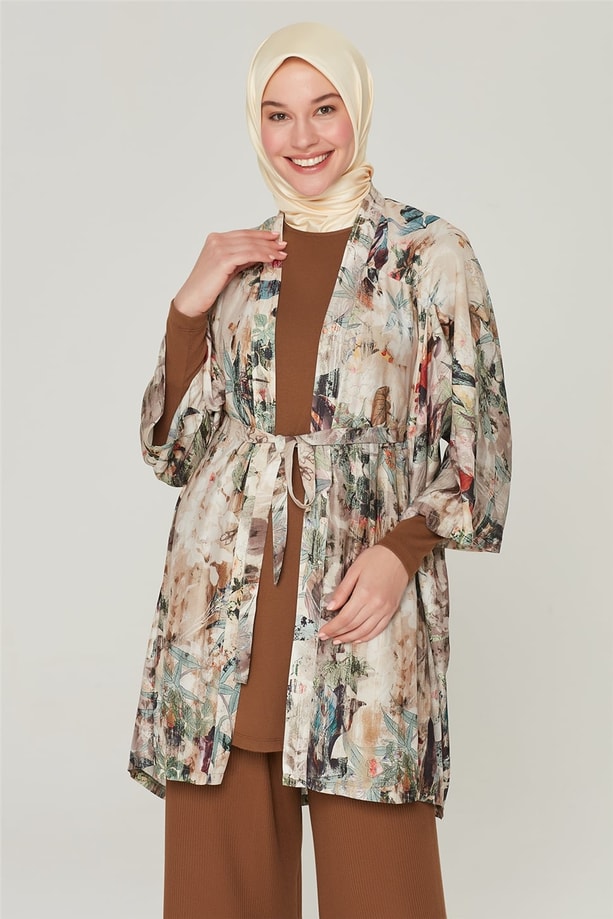 Armine Takım 20KA6252 Kahverengi