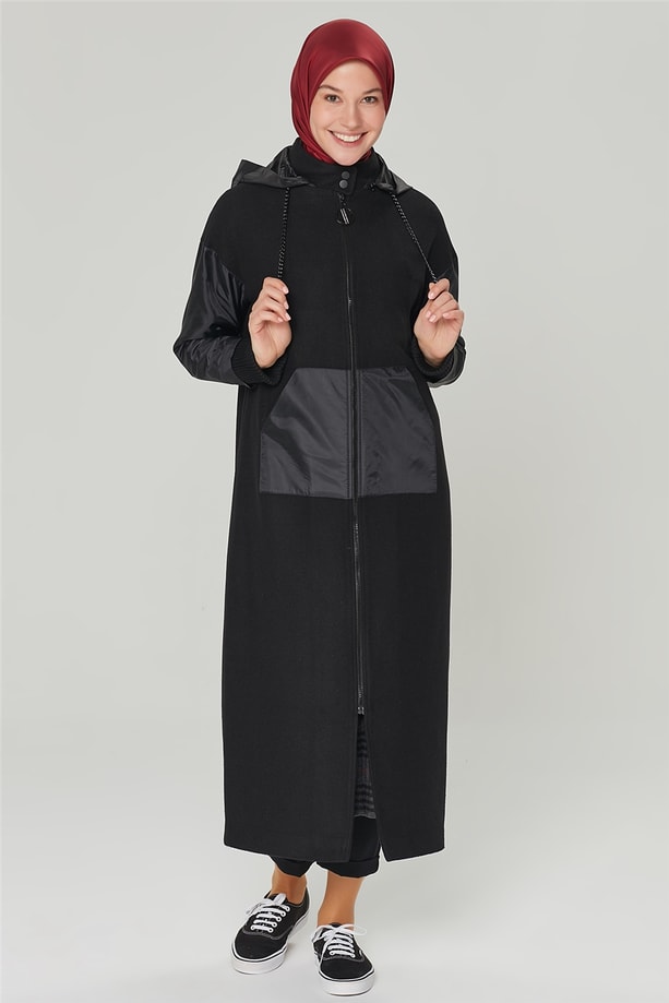 Armine Manto 20Ka8402 Siyah